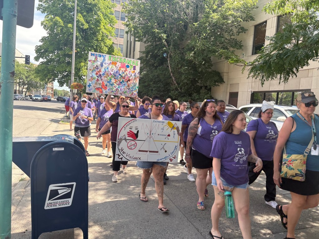 Q2 News Reports “Voices of recovery and remembrance rise at Billings’ March Against Drugs and Violence”